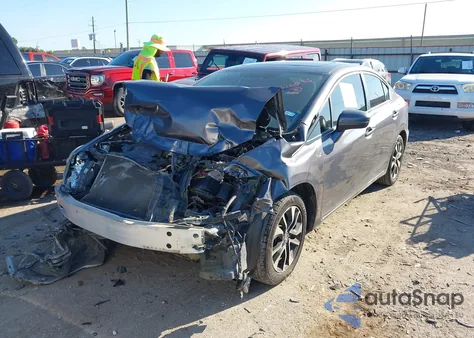 2015 Honda Civic Ex из США, поврежденный, VIN 19XFB2F8XFE044472